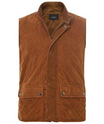 Suede Quilted Gilet