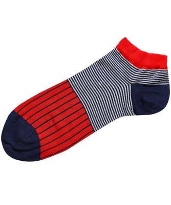 Peper Harow Men's Oxford Stripe Trainer Socks