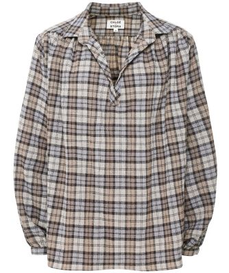 Check Ary Blouse