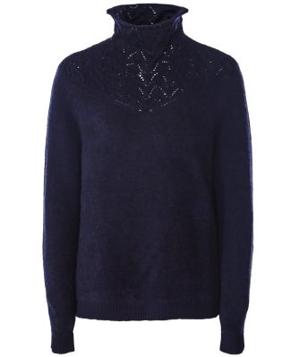Arrogance Alpaca and Virgin Wool Roll Neck Sweater