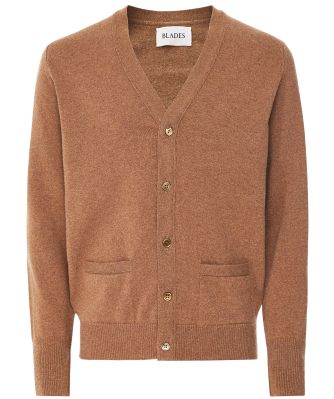 J. Blades Men's Lambswool Rob Cardigan