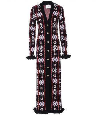 Hayley Menzies Chepstow Jacquard Maxi Dress