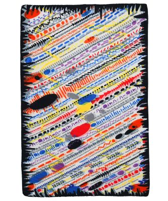 Art Pleated Scarf