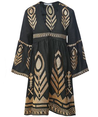 Kori Women's Linen Feather Dress