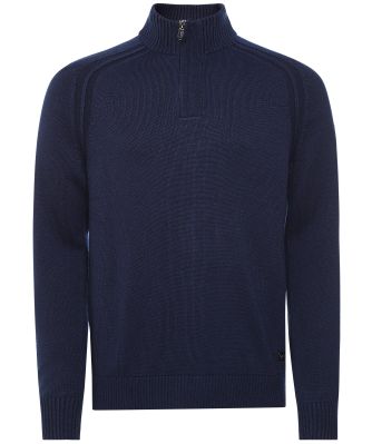 Cashmere Mix Half-Zip Sweater