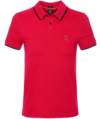 BOSS Men's Passertip Cotton Polo Shirt