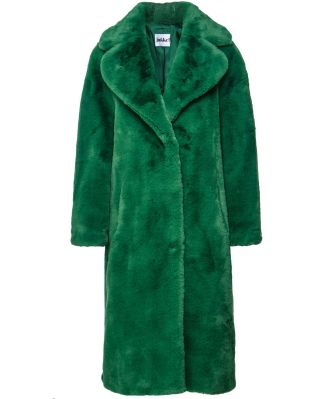 Katie Long Faux Fur Coat