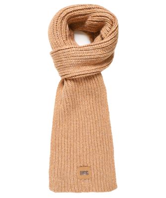 Chunky Rib Knit Scarf