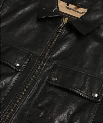 Leather Tour Overshirt
