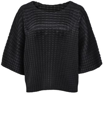 Short Textured Top