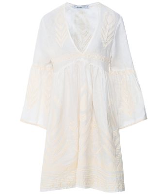 Kori Women's Linen Feather Dress