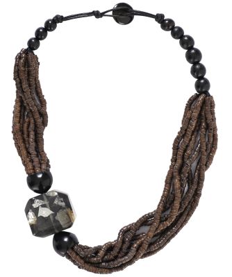 Zen Jewellery Women's Multiple Strand Stone Necklace