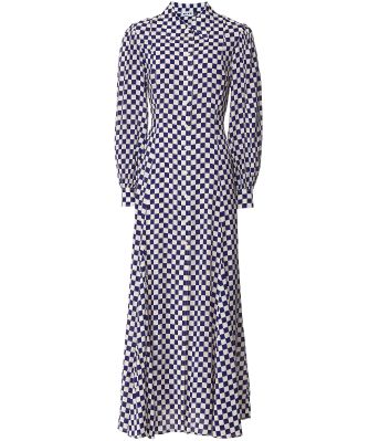 Maddison Check Midi Dress