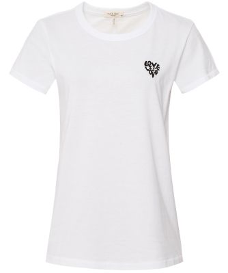 Rag and Bone Women's Love is Love Organic Cotton Tee
