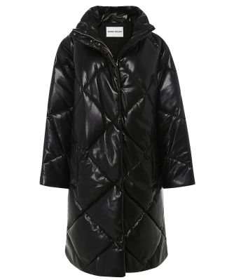Anissa Faux Leather Coat