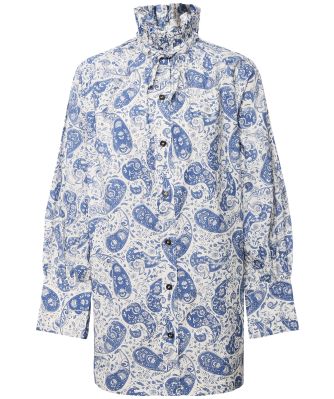 Paisley Tie String Shirt