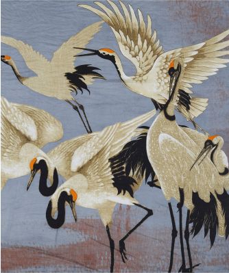 Stork Silk Scarf