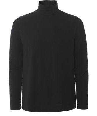 Jersey Roll Neck Top
