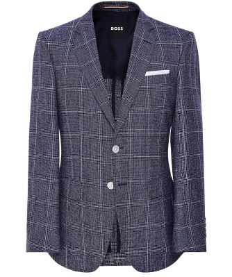 Virgin Wool Linen H-Hutson-222 Jacket