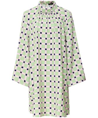 High Neck Solaries Dress