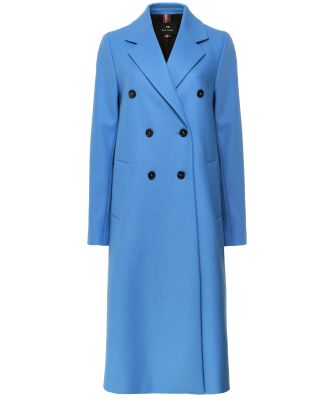 Cashmere Blend Double Breasted Coat