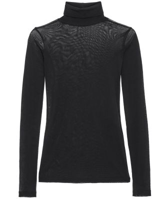 Sheer Long Sleeve Top