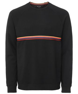 Striped Insert Sweatshirt