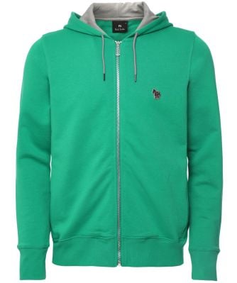 Organic Cotton Zip Zebra Hoodie