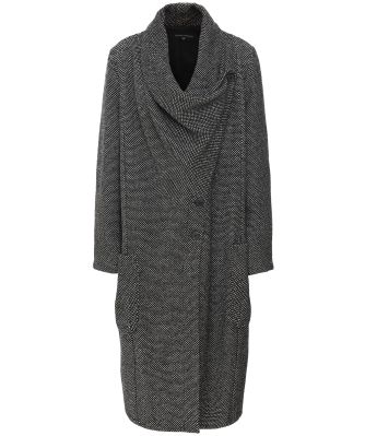 Oversize Tweed Coat