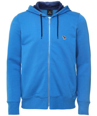 Organic Cotton Zip Zebra Hoodie