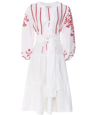 Midi Linen Dress