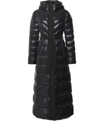Calina Maxi Belted Down Coat