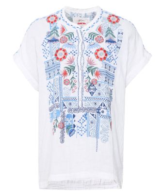 Johnny Was Women's Chrisley Cotton Blouse