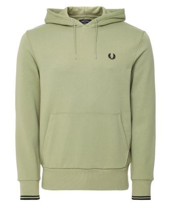 Tipped Hooded Sweatshirt