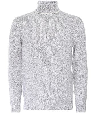 Gran Sasso Men's Virgin Wool Turtle Neck Jumper