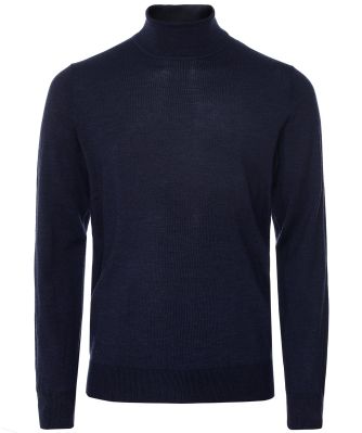 Thomas Maine Men's Merino Wool Roll Neck Jumper
