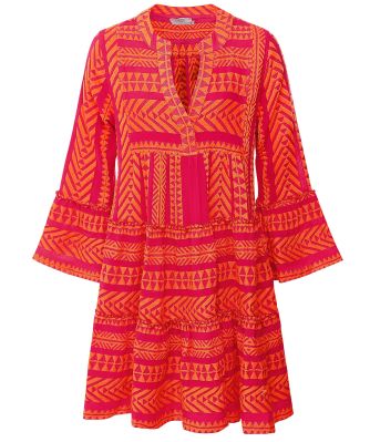 Devotion Twins Women's Ella Neon Embroidered Mini Dress