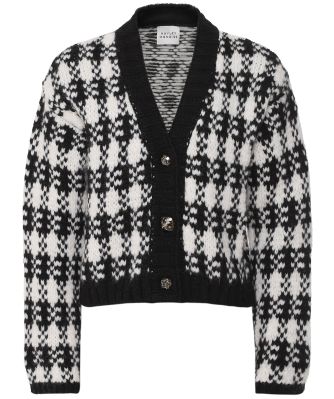 Cassidy Alpaca Jacquard Cardigan