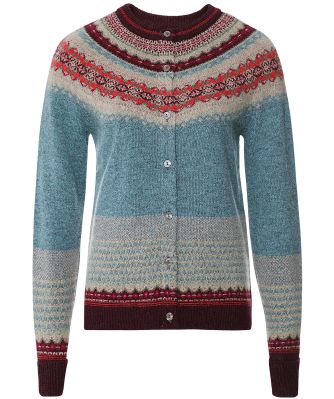 Alpine Fairisle Merino Wool Cardigan