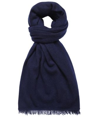 Isa Cashmere Raw Edge Scarf