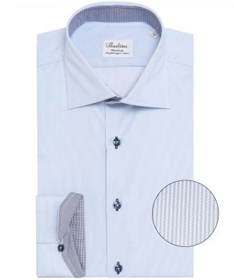 Fitted Body Pinstripe Shirt