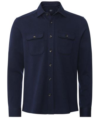 Double Faced Jersey Overshirt