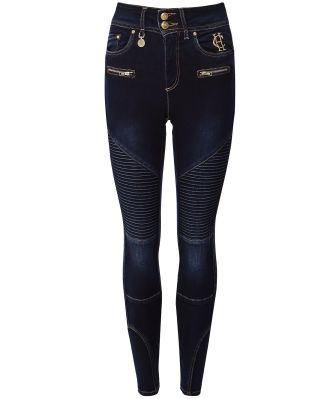 Skinny Biker Jeans
