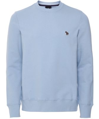 PS by Paul Smith Mens Crew Neck Zebra Sweatshirt