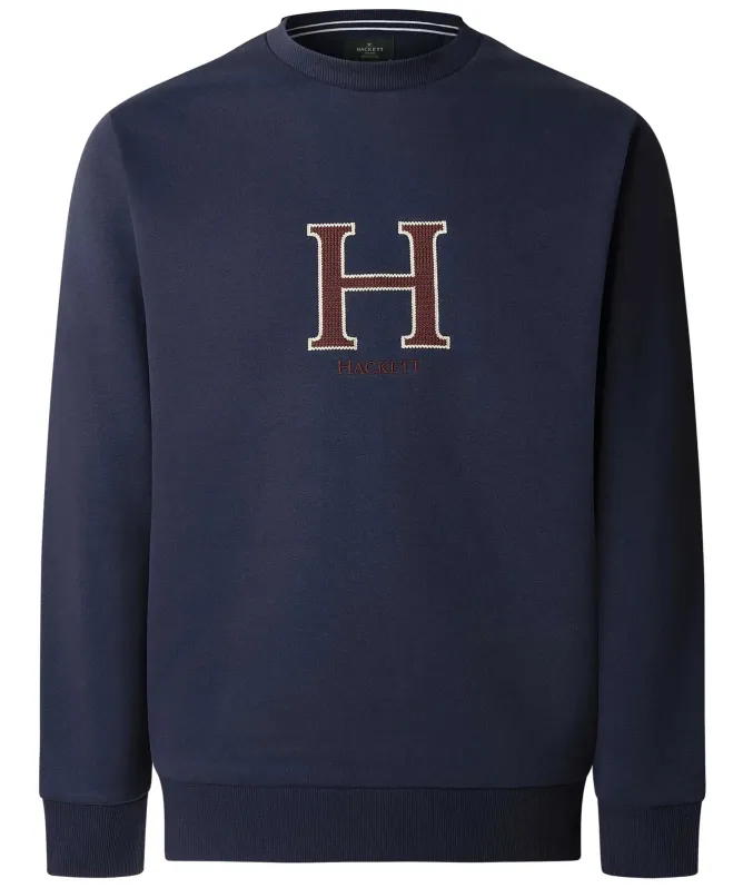 Hackett H Logo Crew-Neck Sweatshirt