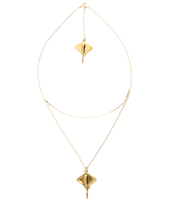 UNOde50 Majestuosa Double Chain Necklace