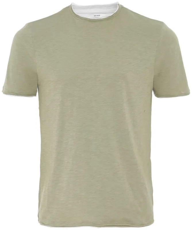 Seinse Layered Trim T-Shirt