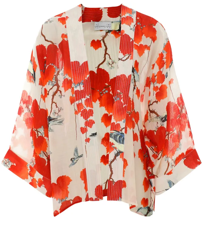 One Hundred Stars Acer Red Kimono