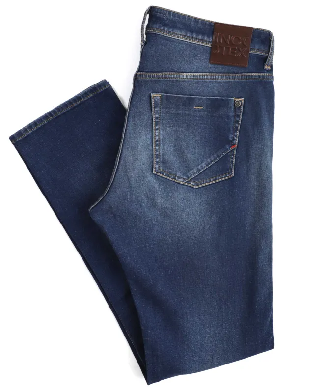 Incotex Denim Five-Pocket Jeans