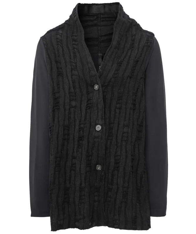 Manesera Scuba Textured Jacket